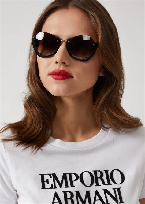 emporio armani sunglasses women.